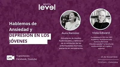Hablemos de Ansiedad y Depresión en los Jóvenes, foto 1
