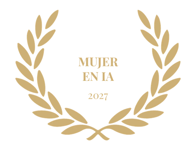 Laurel de la categoría Mujer en IA 2027