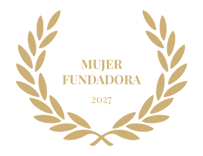 Laurel de la categoría Mujer Fundadora 2027